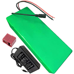 HJGHY Paquete Batería Iones Litio Bicicleta Eléctrica 48V 6AH Batería De Bicicleta Eléctrica con Cargador Y BMS, para E-Bike 200W 350W 500W Motor,T en oferta
