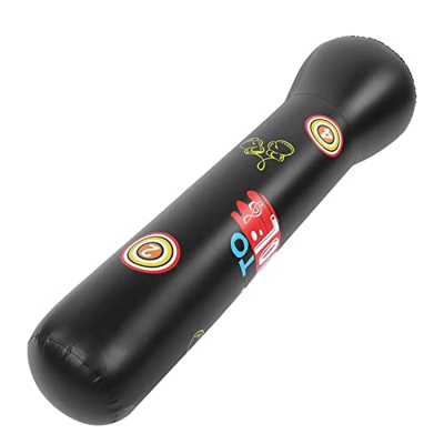 Kadimendium Saco de Boxeo Inflable para Aliviar la Presión del Chico, Adolescentes, Adultos para Niños, Juguetes para Niños, Regalo(1,6 m, Nueva Letra