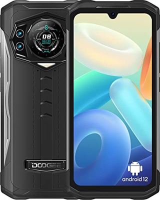 DOOGEE S98 [2022] Movil Resistente Agua y Golpes Android 12, 8GB+256GB, Helio G96 Smartphone 4G, Cámara Triple 64MP Visión Nocturna, 512 GB 6000mAh Ba