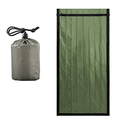 Msticker Camping caliente bolsa de emergencia senderismo al aire libre dormir impermeable camping y senderismo niños senderismo equipo niño (como se m