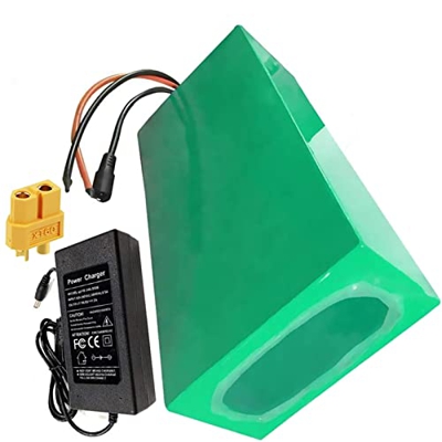 HJGHY 48V 15AH E-Bike Li-Ion Batería, Paquete Batería Iones Litio Bicicleta Eléctrica Batería con Cargador + BMS, para 200W 350W 500W 800W Motor,Xt60