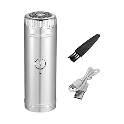 Barba Recargable impermeable Mini portátil eléctrico impermeable bolsillo inalámbrico USB recargable uso húmedo y hombres Mini portátil eléctrico Maqu