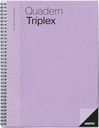 Additio P191 Cuaderno Tríplex Evaluación + Agenda + Tutoria Lila (Catalán) precio