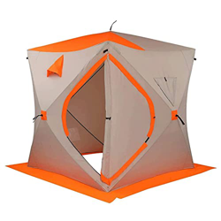 Tienda de Refugio de Pesca en Hielo con Aislamiento emergente Tienda de Pesca en Hielo para 3-4 Personas Refugio de Pesca en Hielo Aislado Impermeable en oferta