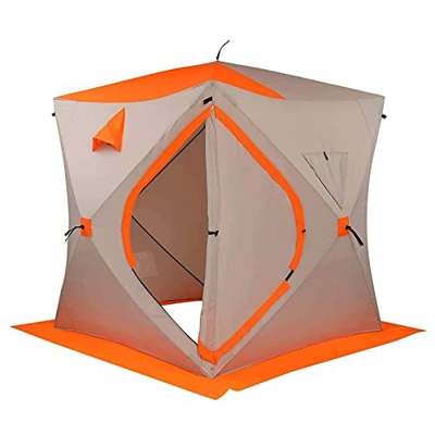 Tienda de Refugio de Pesca en Hielo con Aislamiento emergente Tienda de Pesca en Hielo para 3-4 Personas Refugio de Pesca en Hielo Aislado Impermeable