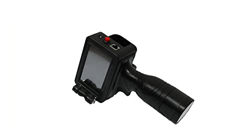 Impresora de inyección de tinta de mano Impresora de tinta de mano de mano ágil Pequeña impresora portátil QR Código de botella tapa bolsa de tejido d precio