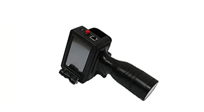 Impresora de inyección de tinta de mano Impresora de tinta de mano de mano ágil Pequeña impresora portátil QR Código de botella tapa bolsa de tejido d