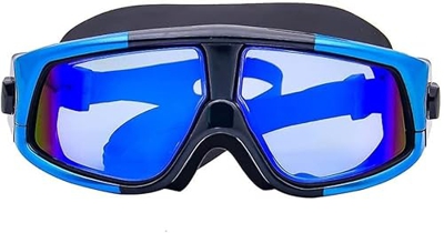 QHYXT Máscaras de Buceo Máscara de Snorkel Natación Gafas de natación antivaho Gafas Impermeables de Silicona para Deportes acuáticos para Adultos Con