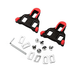 AIRAXE Bike Bike Juego de Tacos de Pedal de Bicicletas autoboquecedoras Pedales de Bicicleta de montaña (Color : Red) en oferta