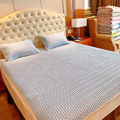 TRGCJGH Colchoneta De Verano para Dormir, Colchoneta De Enfriamiento con Funda De Almohada, Colchoneta De 3 Piezas para Colchón De Enfriamiento De Ver