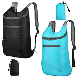 Feibmir 2 Mochilas Plegables Ultraligeras, Mochilas de Senderismo Resistentes al Agua, Mochilas Plegables Para , Viajes al Aire Libre, Camping, Escala precio