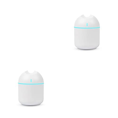 Ailan 2 Juegos de Humidificador de aire eléctrico, difusor de Aroma de aceite esencial, rociador para hacer niebla