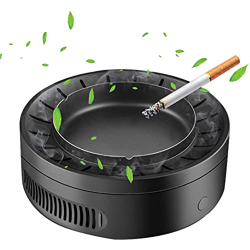JINPENGRAN Purificador de Aire de cenicero sin Humo para Limpiar el Humo de Segunda Mano USB Bandeja de Cenizas Recargable para Fumar para el Cigarril características