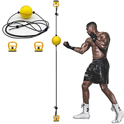 QEXTY Dodge Ball de Velocidad Velocidad Ajustable Punching Dodge Bola rápida Boxeo Boxeo Velocidad Focus Bola Entrenador de Entrenamiento Bola de Boxe