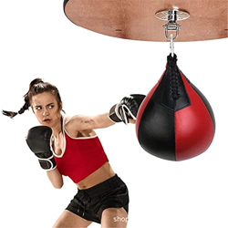 Dodge Ball de velocidad Cuero de boxeo de bola de velocidad MMA Bolsa de velocidad Muay Thai entrenamiento Bolso de velocidad BOLJED Dodge golpeando c precio