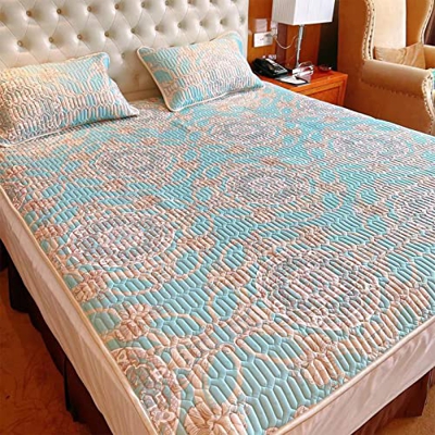 Colchoneta De Verano Para Dormir, Colchoneta De Enfriamiento Con Funda De Almohada, Colchoneta De 3 Piezas Para Colchón De Enfriamiento De Verano, Cub
