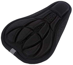 Sillín de Bicicleta cómodo Cubierta de asiento de bicicleta de gel, cojín de silla de moneda de bicicleta hueca y transpirable, extra suave y suave, a en oferta