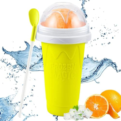 Taza para Hacer Slushy Maker De Bricolaje | Taza MáGica De Batidos Congelados RáPidos TIK Tok | Taza Compacta para Hacer Y Servir con NúCleo Congelado precio