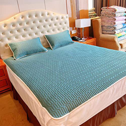 Colchoneta De Verano Para Dormir, Colchoneta De Enfriamiento Con Funda De Almohada, Colchoneta De 3 Piezas Para Colchón De Enfriamiento De Verano, Cub características