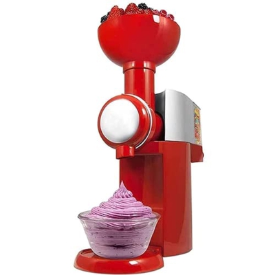 fikujap Servicio de Helados de postres Servicio Automático Four EIS para Yogurt congelado, Sorbete y EIS para al Aire Libre, Camping, Cocina,C