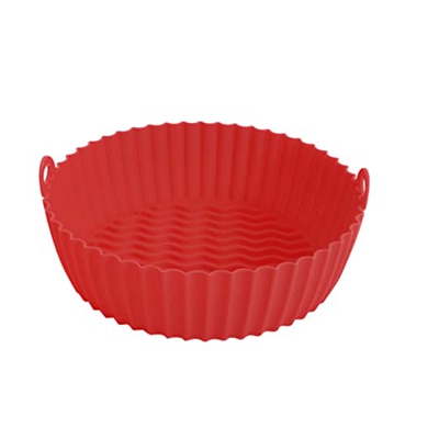 UPKOCH Freidora de Aire Silicona Pot Fryers Accesorios del Horno Reemplazo de Papel Inflamable Freidante de Papel Freidora para Freys Air Fryers Red 7