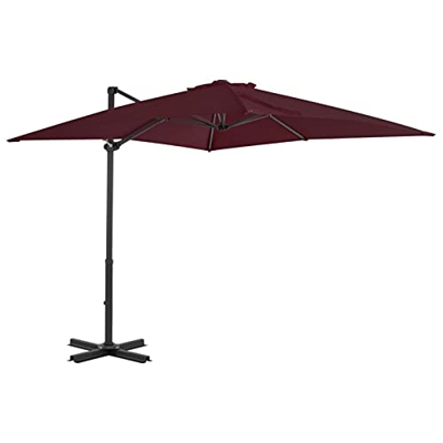 Leepesx Sombrilla voladiza con Palo, Parasol Terraza, Sombrilla Terraza Exterior, Sombrilla Playa, Parasol Exterior, Sombrilla De Jardín, de Aluminio 