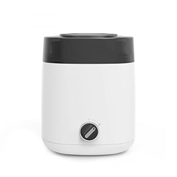 LPY Máquina para Hacer Helados casera automática con preenfriamiento, máquina para Hacer Helados DIY Entre Padres e Hijos con Control de una tecla, Mi características