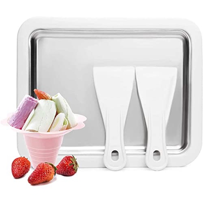 Mquina para Hacer Helados instantneos - mquina para Hacer Yogurt en casa Mquina para Hacer Papas Fritas para Helado Hecho a Mano Sorbete de Yogurt sin