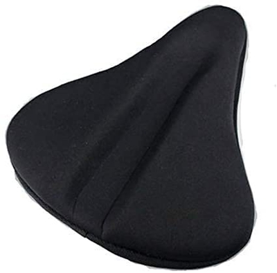 Sillín de Bicicleta cómodo Asiento de bicicleta más cómodo de bicicleta Sillón de bicicleta extra ancho y acolchado Diseño ergonómico de asiento delan