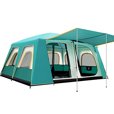 Carpa de cúpula para Festivales con 12 Ventanas Carpa emergente Carpa instantánea para 8-12 Personas Carpa para Acampar Familiar Grande Carpas Imperme