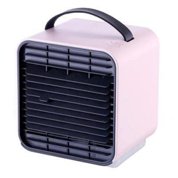 LetsDressUp Ventilador de aire acondicionado personal portátil con 3 velocidades de viento, recargable por USB, humidificador de aire personal para el características