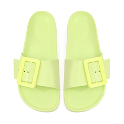 Cobofamily Chanclas Sandalias Para Salir De Piscina Moda Diseño Cinturón Cómodo Suave Talla 36-41 HECHO EN ESPAÑA (38, Verde Claro) precio