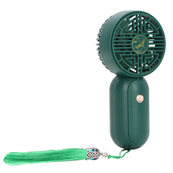 Mini ventilador Portátil Verde Ventilador de mano ajustable de 3 etapas para deportes al aire libre para viajes de verano en oferta