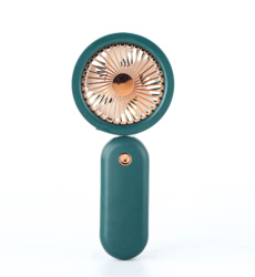Mano - Ventilador Telescópico Al Aire Libre Compacto Y Conveniente Para Llevar Ventilador De Bolsillo Cinturón Mudo De Verde Oscuro Claro en oferta