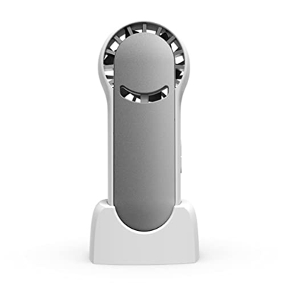 rongweiwang Ventilador portátil de mano Ventiladores de refrigeración por aire recargables de sobremesa que viajan