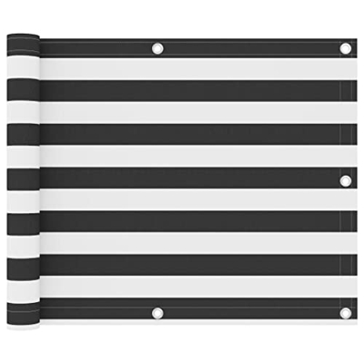 Pantalla para Balcón, Pantalla para Balcón Impermeable a Prueba de Agua con Cuerda de PE de 24 M para Balcones, Terrazas de Porches