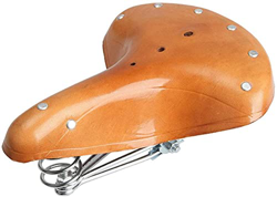 Sillín de Bicicleta cómodo Asiento de Bicicleta, Asiento Trasero de Bicicleta MTB PU Cuero de Cuero Suave colchón Trasero Asiento Universal cómodo sil en oferta