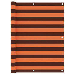 Ausla Pantalla de Privacidad para Terraza, Pantalla para Balcón, Naranja Y Marrón, 120 X 300 Cm, con Cuerda de PE de 12 M, para Patio Trasero, Balcón en oferta