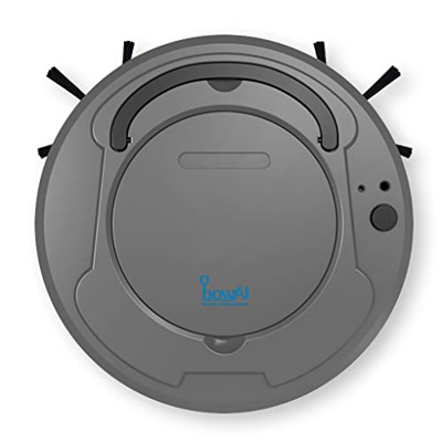 teng hong hui Aspiradora inteligente automática, barredora de funcionamiento silencioso, máquina de limpieza robótica eléctrica para suelos duros, dis