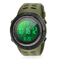 Reloj Deportivo Digital para Hombre, Welltop Reloj Deportivo Impermeable Reloj para Correr al Aire Libre con retroiluminación LED, Temporizador, Alarm precio