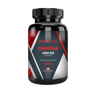 Creatina Monohidratada Pura de 3000 mg por Dosis para Aumentar Rendimiento, Fuerza y Masa Muscular | Suplemento Deportivo para Aumentar Resistencia y 