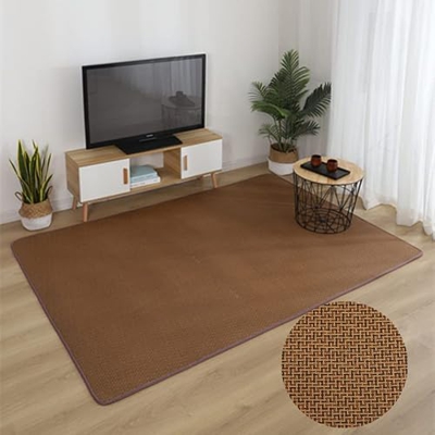 Bonilaan Colchón De Ratán De Verano, Colchón de Seda de Hielo Plegable, Enfriamiento Suave y Transpirable - para La Cama del Dormitorio del Hogar, Alm
