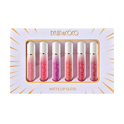 Brilla Labios Aterciopelado 6 UNIDS Para Cálido Duradero Desnudo O Brillo Mate Subtono Lápiz Labial Lápiz Labial No Líquido Taza Desvanecimiento De La precio