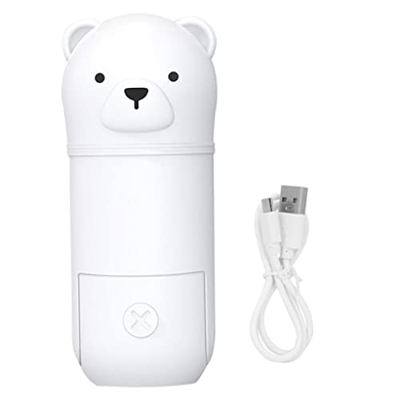 Mini Fan Face Mister Portable Hanging Teck Sprayer Nano Spray Nano Mister Mister Facial Mister 1200mAh Batería Humidificador 16 ml Blanco