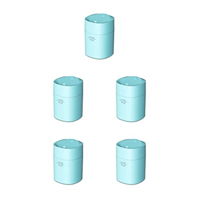 teng hong hui 5 Juegos de Humidificador de aire de 200ML, difusor de luz nocturna, rociador de Aroma, atomizador para dormitorio