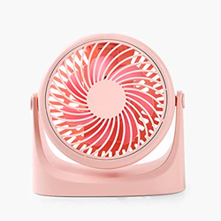 Ventilador PortáTil Recargable, Cabeza Ajustable, PequeñO Ventilador De Escritorio, Ventilador Personal Silencioso, Ventilador Vertical PortáTil Alime precio