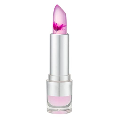 Sanfiyya Hidratante de Labios, lápiz Labial de gelatina humectante bálsamo Labial Temperatura Cambio de Color lápiz Labial de Flores 3,6g Style5 lápiz