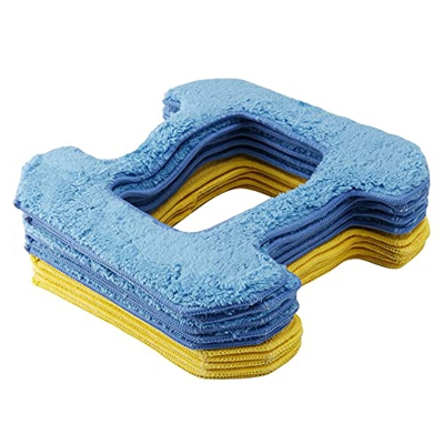 Tomshi Almohadillas de Fregona para Frotar para Hobot 298 Robot de Limpieza de Ventanas Accesorios de Robot Trapo Material de Microfibra Premium Limpi