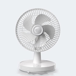 Ventilador PortáTil Recargable, Ventilador De Escritorio PequeñO Ajustable Con Cabeza, Ventilador Silencioso Personal, Ventilador Vertical PortáTil Al en oferta