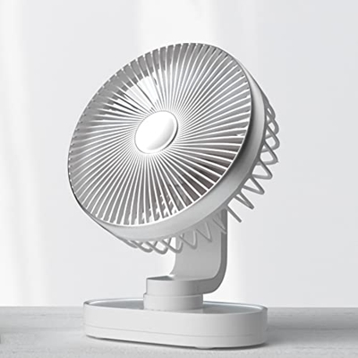 Ventilador De Mesa PortáTil, Funcionamiento Silencioso, Ventilador PortáTil, RotacióN De 90 Grados, Mini Ventilador, Ventilador Personal De Espera Ult